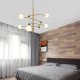 Люстра на штанге Delight Collection Globe Mobile 10215P/5 brass