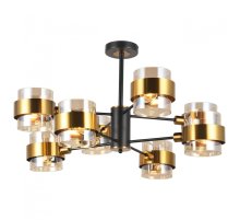 Люстра на штанге IMEX MD.51891-8-S-BK+GBR