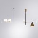 Люстра на штанге Arte Lamp Jacob A7029PL-3BK