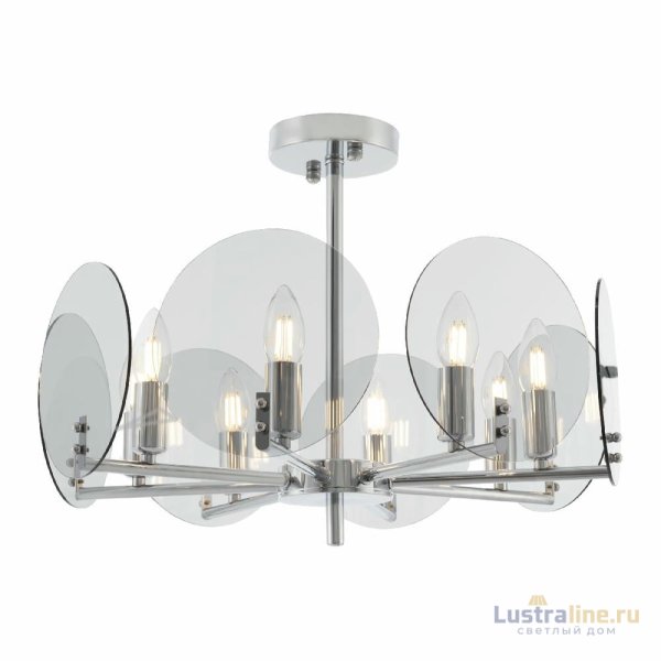 Люстра на штанге Arte Milano Sorrento 379309/8/490 CR Люстра на штанге Arte Milano Sorrento 379309/8/490 CR