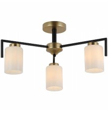 Люстра на штанге Illumico IL8250-3COU-79 BK GD Dora