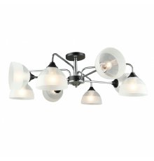 Люстра на штанге IMEX MD.4196-8-S-CH+BK