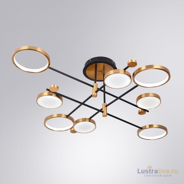 Люстра на штанге Arte Lamp Holly A1364PL-8PB Люстра на штанге Arte Lamp Holly A1364PL-8PB