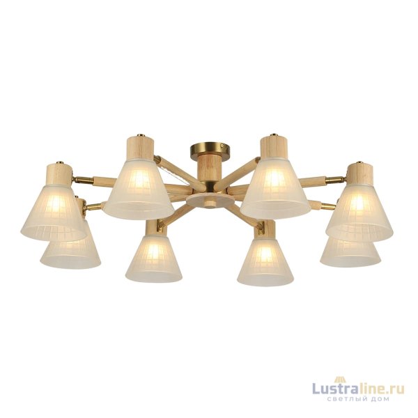 Люстра на штанге Arte Lamp Meleph A4096PL-8BR