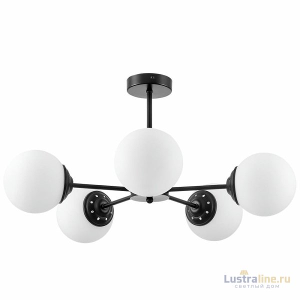 Люстра на штанге Lampit Fino TP 2003-5 BK Люстра на штанге Lampit Fino TP 2003-5 BK