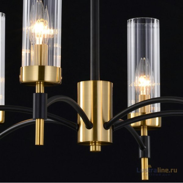 Люстра на штанге Illumico IL5177-6PLS-29 BRASS TUBO