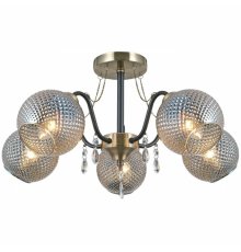 Люстра на штанге Illumico IL0432-5CSQ-29 AB BK