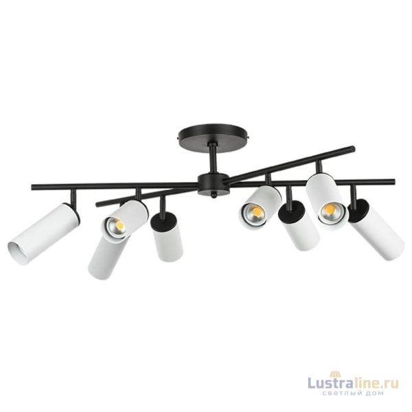Люстра на штанге Lightstar Rullo LR728364864 (571728+214436-4+214486-4) Люстра на штанге Lightstar Rullo LR728364864 (571728+214436-4+214486-4)