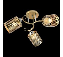 Люстра на штанге Reluce 01322-0.3-03 MATT GOLD+CR Люстра на штанге Reluce 01322-0.3-03 MATT GOLD+CR