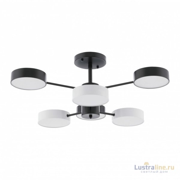 Люстра на штанге Arte Milano Ferrara 250906/6B Bk/Wh Люстра на штанге Arte Milano Ferrara 250906/6B Bk/Wh