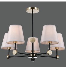 Люстра на штанге Illumico IL0394-5CSQ-24 BK AB CASTOR