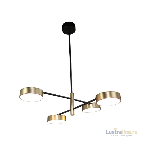 Люстра на штанге Zortes Lunar ZRS.01243.04 Люстра на штанге Zortes Lunar ZRS.01243.04