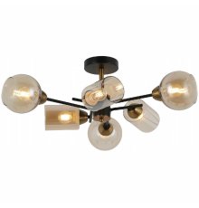 Люстра на штанге Illumico IL8243-6COU-79 BK GD