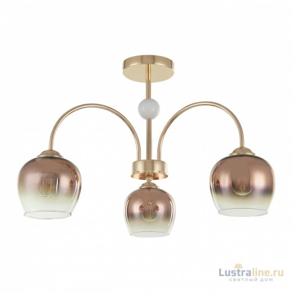 Люстра на штанге Arte Milano Napoli 325410/3 FG+WH Люстра на штанге Arte Milano Napoli 325410/3 FG+WH