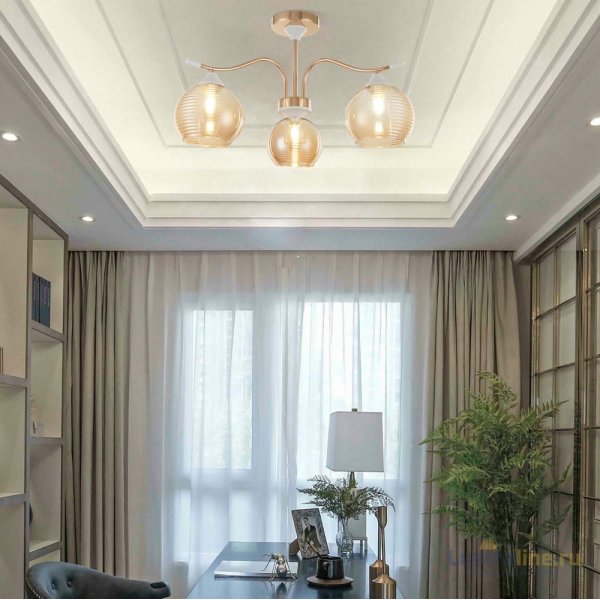 Люстра на штанге Arte Milano Napoli 327719/3 FG+WH Люстра на штанге Arte Milano Napoli 327719/3 FG+WH