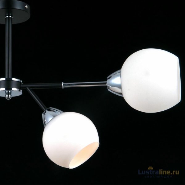 Люстра на штанге Illumico IL0715-4CSQ-24 BK CR LIBRA