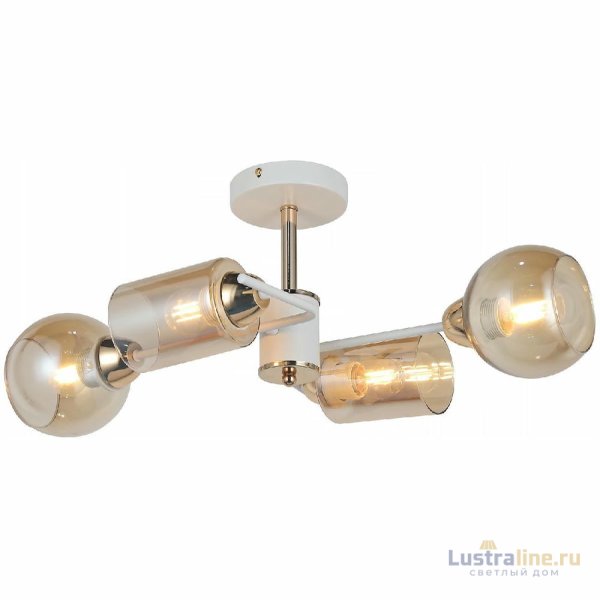 Люстра на штанге Illumico IL8243-4COU-79 WH GD