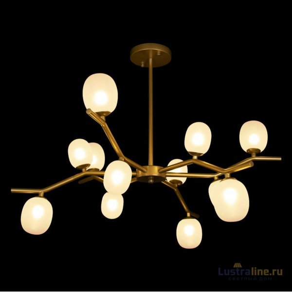 Люстра на штанге Loft IT Sakura 10212/12 Gold Люстра на штанге Loft IT Sakura 10212/12 Gold