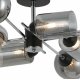 Люстра на штанге Illumico IL8243-8COU-79 BK CR