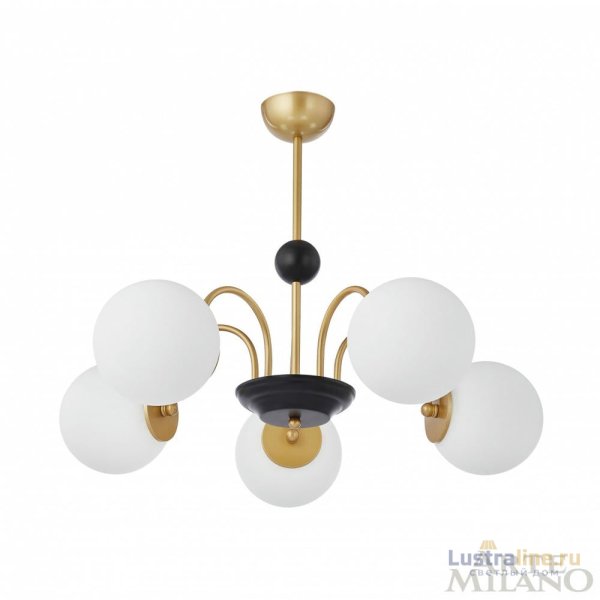 Люстра на штанге Arte Milano Napoli 312066/D700/5 BS/BK