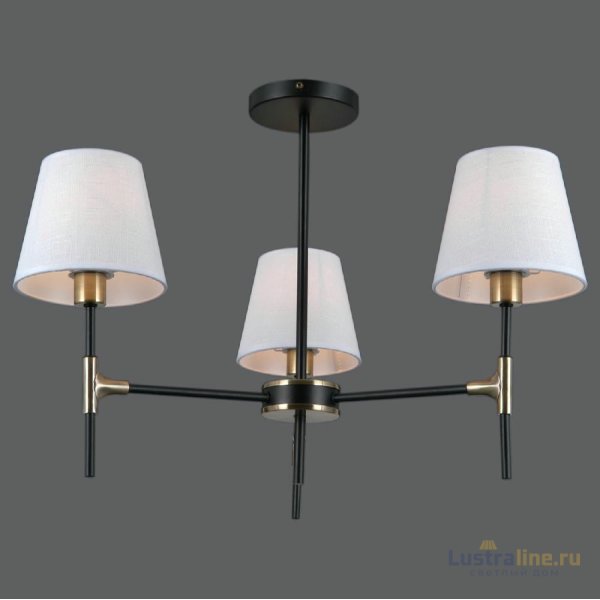 Люстра на штанге Illumico IL0185-3CSQ-24 BK AB CASTOR