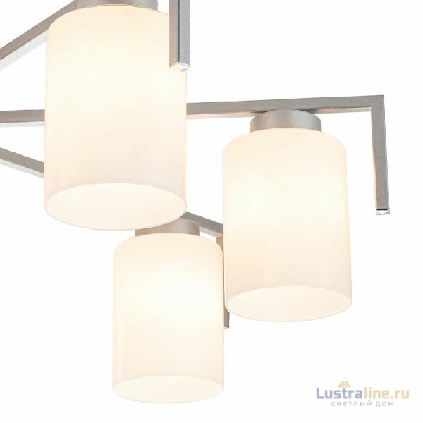 Люстра на штанге Escada Style 1142/7P Silver