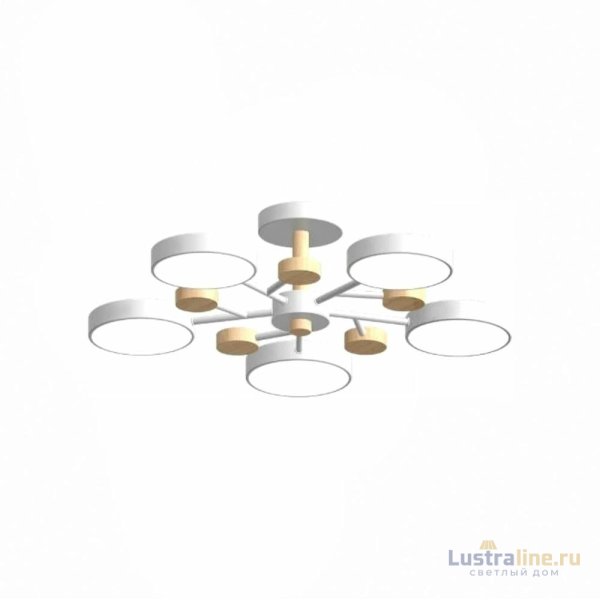 Люстра на штанге LED4U L3204-620 WH Люстра на штанге LED4U L3204-620 WH