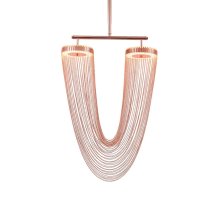Люстра на штанге Delight Collection Otero 8608P copper