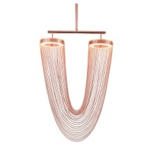 Люстра на штанге Delight Collection Otero 8608P copper