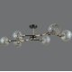 Люстра на штанге Illumico IL0253-6CSQ-79 BK AB