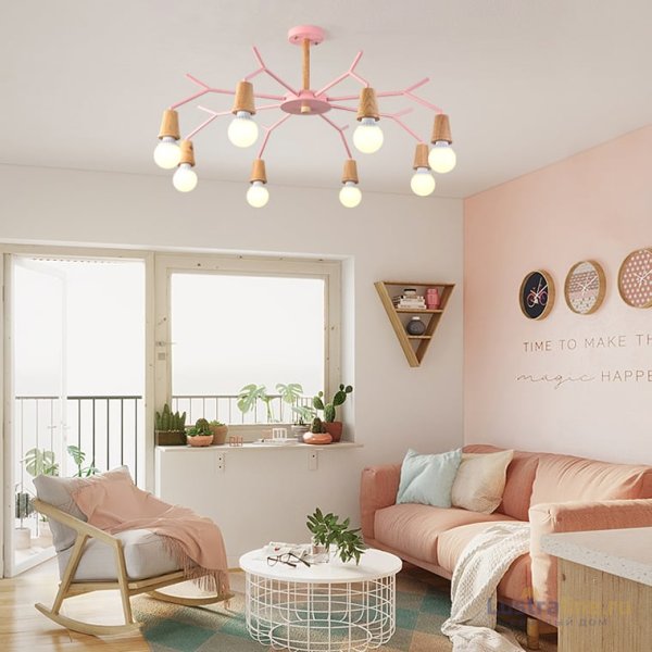 Люстра на штанге ImperiumLoft Les color 220503-23 Люстра на штанге ImperiumLoft Les color 220503-23