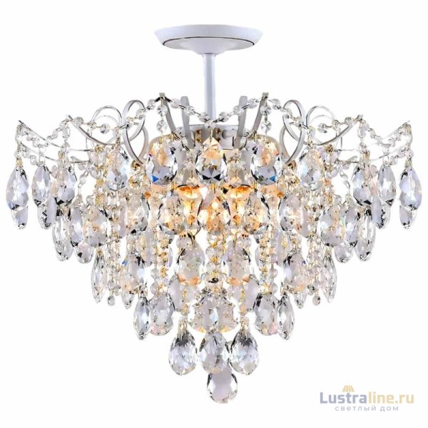 Люстра на штанге Reluce 04058-0.3-06 WH+GOLD PN