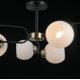 Люстра на штанге Illumico IL0249-6CSQ-79 BK AB