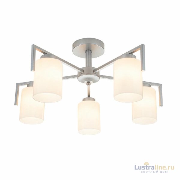 Люстра на штанге Escada Style 1142/5P Silver
