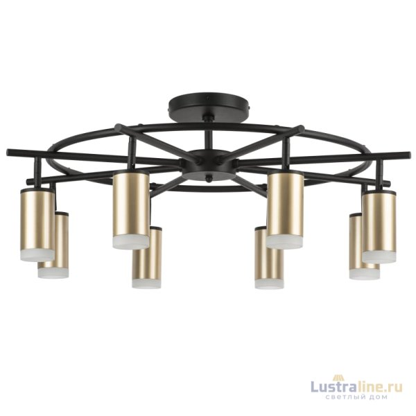 Люстра на штанге Lightstar Rullo LR7184080 (571718+214440-8+202430-8) Люстра на штанге Lightstar Rullo LR7184080 (571718+214440-8+202430-8)