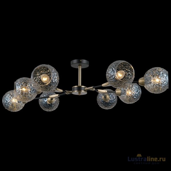 Люстра на штанге Illumico IL0253-8CSQ-79 BK AB
