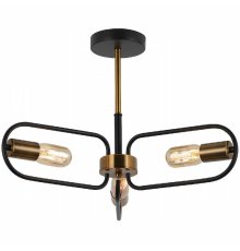 Люстра на штанге Illumico IL8253-3COU-79 BK GD