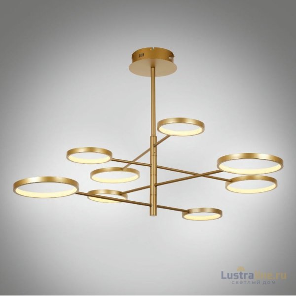 Люстра на штанге MyFar Eva MR1221-8CL