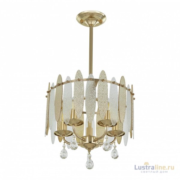 Люстра на штанге Arte Milano Sorrento 374309/5/350/380 GD Люстра на штанге Arte Milano Sorrento 374309/5/350/380 GD