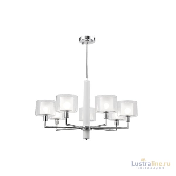 Люстра на штанге Crystal Lux MAESTRO SP-PL7 CHROME