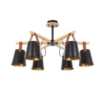 Люстра на штанге Arte Lamp Thomas A7032PL-6BK