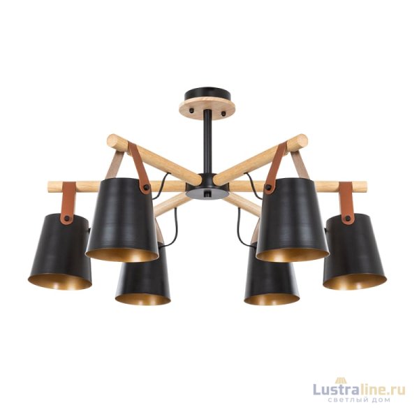 Люстра на штанге Arte Lamp Thomas A7032PL-6BK