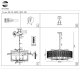 Подвесная люстра ST Luce Mira SL1632.203.08