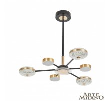 Люстра на штанге Arte Milano 272069/6 BK/GD
