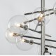 Люстра на штанге Delight Collection Globe Mobile MX19009070-8A chrome