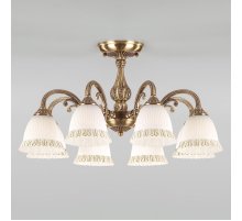 Люстра на штанге Eurosvet 60107/8 античная бронза