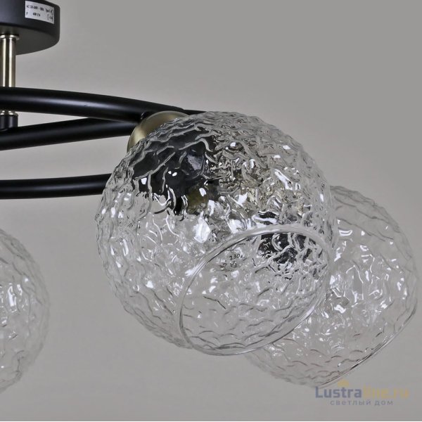 Люстра на штанге Illumico IL0296-5CSQ-79 BK AB