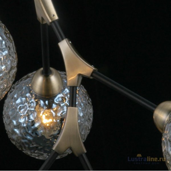 Люстра на штанге Illumico IL0263-5PSQ-79 BK AB Люстра на штанге Illumico IL0263-5PSQ-79 BK AB