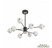 Люстра на штанге Arte Milano 272069/8 BK Люстра на штанге Arte Milano 272069/8 BK