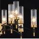 Люстра на штанге Illumico IL5177-6+6PLS-29 BRASS TUBO